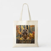 離れ秋が来る トートバッグ (裏面)