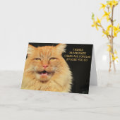 離れ空白のパウ間抜けン カード (黄色い花)