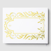 離れ結婚の ゲストブック (裏面)