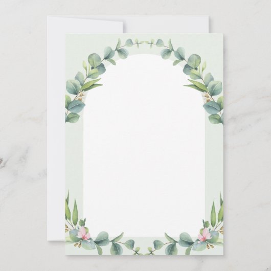 離れ聖餐式 招待状 (裏面)