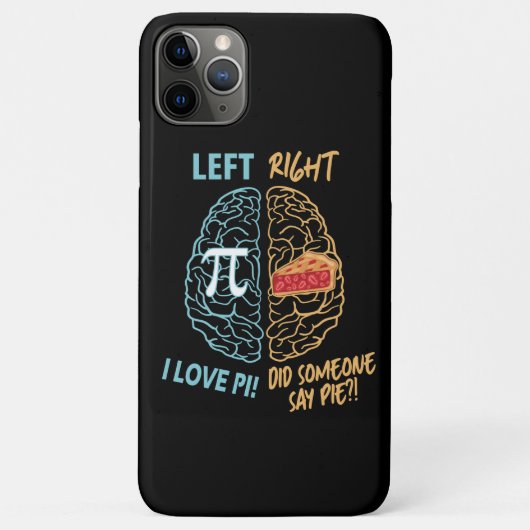 離れ脳右脳おもしろいPi Case-Mate iPhoneケース (裏面)