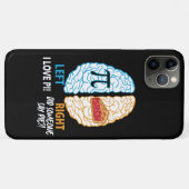 離れ脳右脳Pi Case-Mate iPhoneケース (裏面(横))