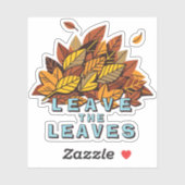 離れ落ちたザ離れリーフ シール (シート)