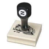 離れ葉フローラ花束 ラバースタンプ (スタンプ)