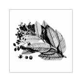 離れ葉フローラ花束 ラバースタンプ (インプリント)