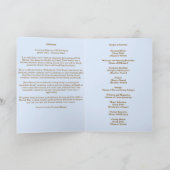 離れ葬祭勲章式 プログラム (内部)