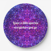 離れ行く先々の光 ペーパープレート (正面)