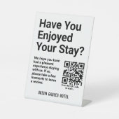 離れ評論 台座サイン (正面)