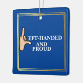 離れ誇りを持ったオーナメント セラミックオーナメント (左)