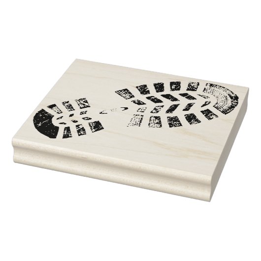 離れ足機器シンボルデザインスタンプ ラバースタンプ (スタンプ)