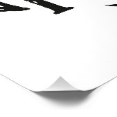 離れ跡のハイキングなし ポスター (コーナー)