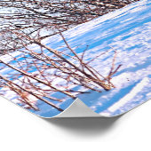 離れ追跡 – 感動的引用文- Black Lab ポスター (角)