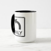 離れ金おもしろい党 マグカップ (正面左)