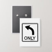 離れ金おもしろい党 缶バッジ (正面/裏面)