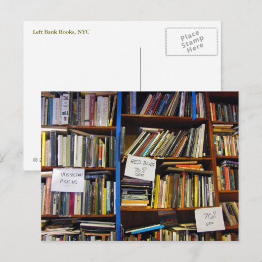 離れ銀行帳簿 ポストカード (正面/裏面)