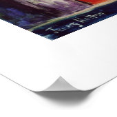 「離れ銀行」東フレマントル、西オーストラリア ポスター (角)