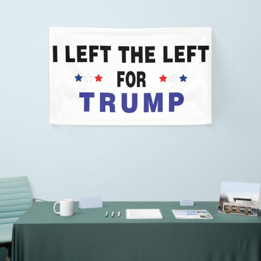 離れ離れの手 横断幕 (トレードショー)