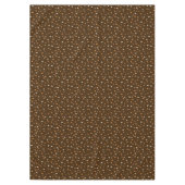 離れ&ブランチ暗秋のどんぐり茶色のバックグロ テーブルクロス (正面)