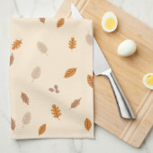 離れ&ブランチ軽い秋のアコランズクリームバックガー キッチンタオル (四つ折り)