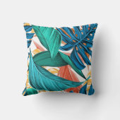 離れ，熱帯，エキゾチック クッション (裏面)