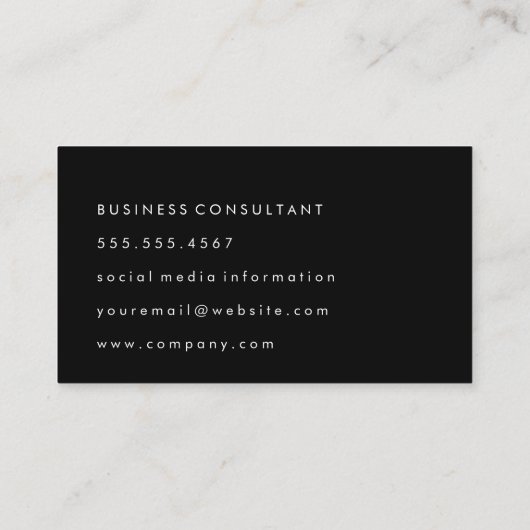 離れ | 自然 名刺 (裏面)