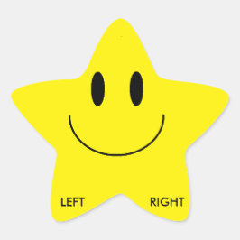 離れ/Right Shoe Stickers (Star) 星シール