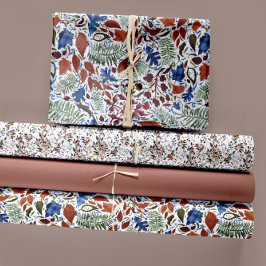 離れBerlies Trio秋パレット ラッピングペーパーシート