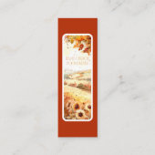 離れCrunch Books Rustle – ブックマークカード スキニー名刺 (正面)