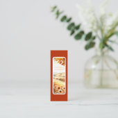 離れCrunch Books Rustle – ブックマークカード スキニー名刺 (スタンド正面)