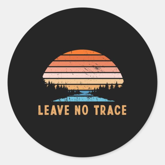 離れNo Trace_自然山_環境 ラウンドシール (正面)