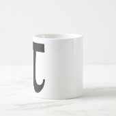 離れPi記号 コーヒーマグカップ (中央)