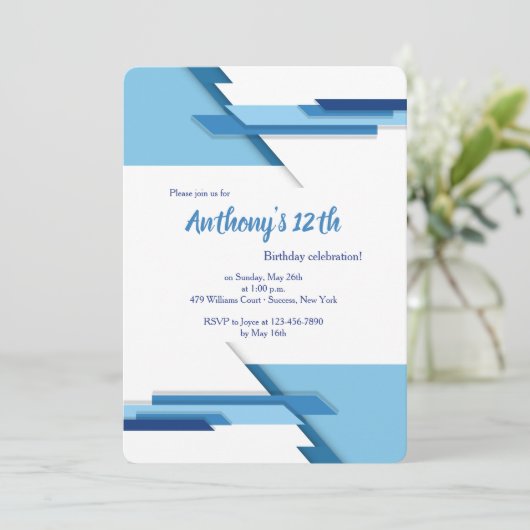 離れRight Blues招待状 招待状 (スタンド正面)