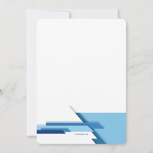 離れRight Blues招待状 招待状 (裏面)