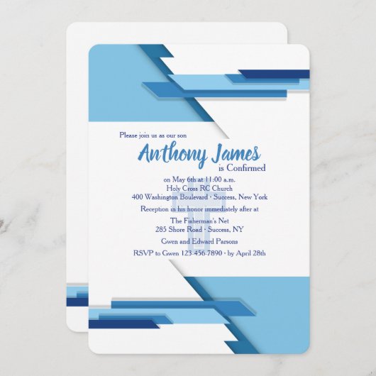 離れRight Blues招待状 招待状 (正面/裏面)