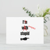 離パーソナライズされた婚| Garls Night おもしろい Outパーティー 招待状 (スタンド正面)