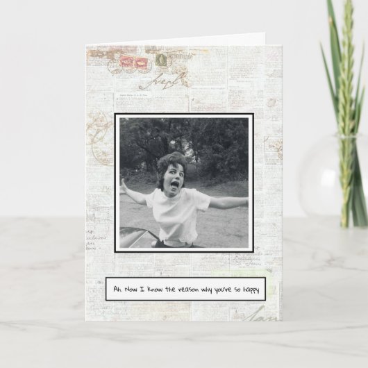 離婚おめでとう カード (正面)