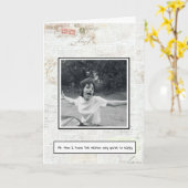 離婚おめでとう カード (黄色い花)