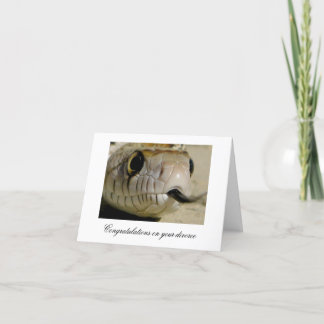 離婚おめでとう… カード