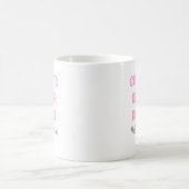 離婚おめでとう+嫌いな旦那と別れてスッキリ コーヒーマグカップ (中央)