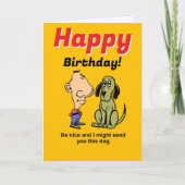 離婚おもしろい女誕生日 カード (正面)
