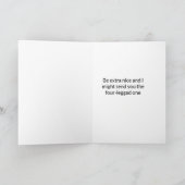 離婚おもしろい女誕生日 カード (内部)