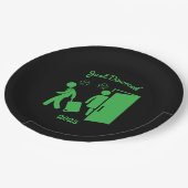 離婚おもしろい悔やみや弔慰パーティー ペーパープレート (アングル)