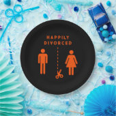 離婚おもしろい悔やみや弔慰パーティー ペーパープレート (パーティー)