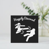 離婚おもしろい悔やみや弔慰 カード (スタンド正面)