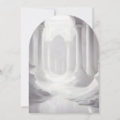 離婚おもしろい自由お祝い独身のグラム 招待状 (裏面)