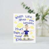 離婚おもしろい/元夫の漫画 ポストカード (スタンド正面)