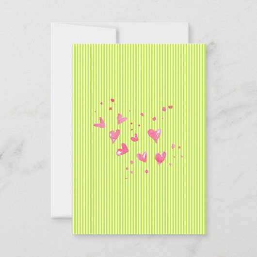 離婚かわいらしおもしろい又は別れの祝辞 サンキューカード (裏面)