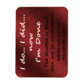 離婚が決まった マグネット (縦)