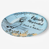 離婚したばかりの女性パーティー紙プレート- おもしろい ペーパープレート (アングル)