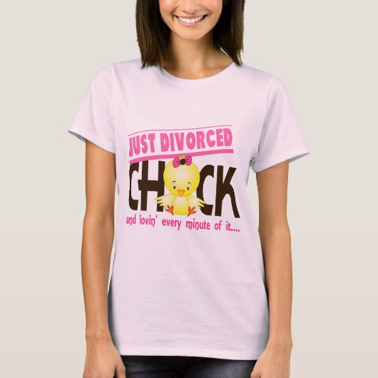 離婚したばかりの雛 Tシャツ (正面)